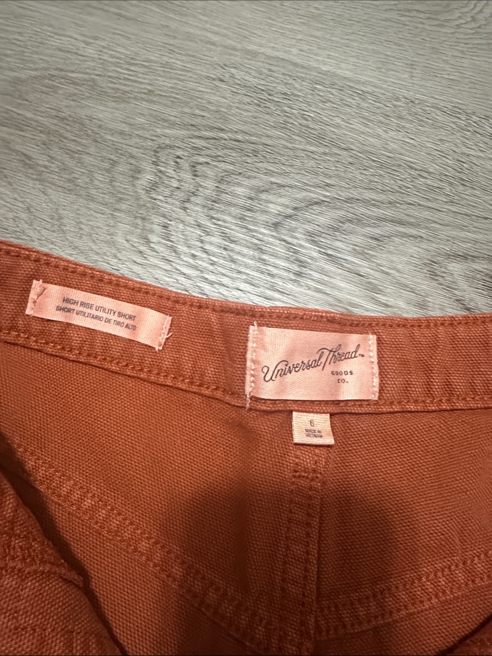 Universal Thread Shorts Bundle Three Pairs, High Rise, Size 6 - Picture 6 of 9
